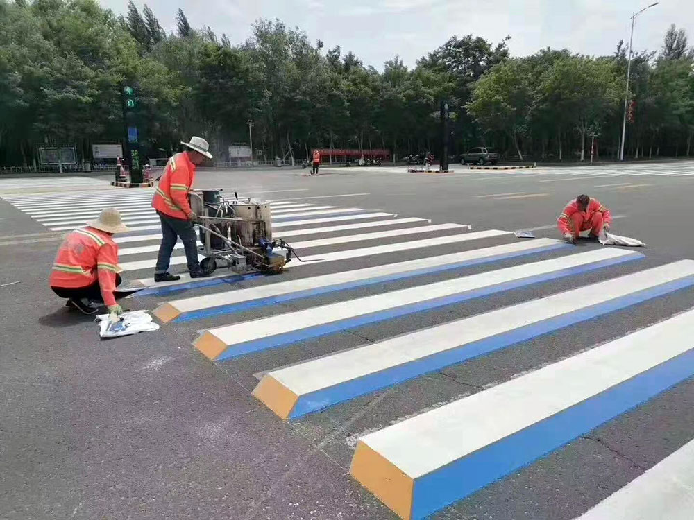 道路標線涂料施工的正確操作步驟